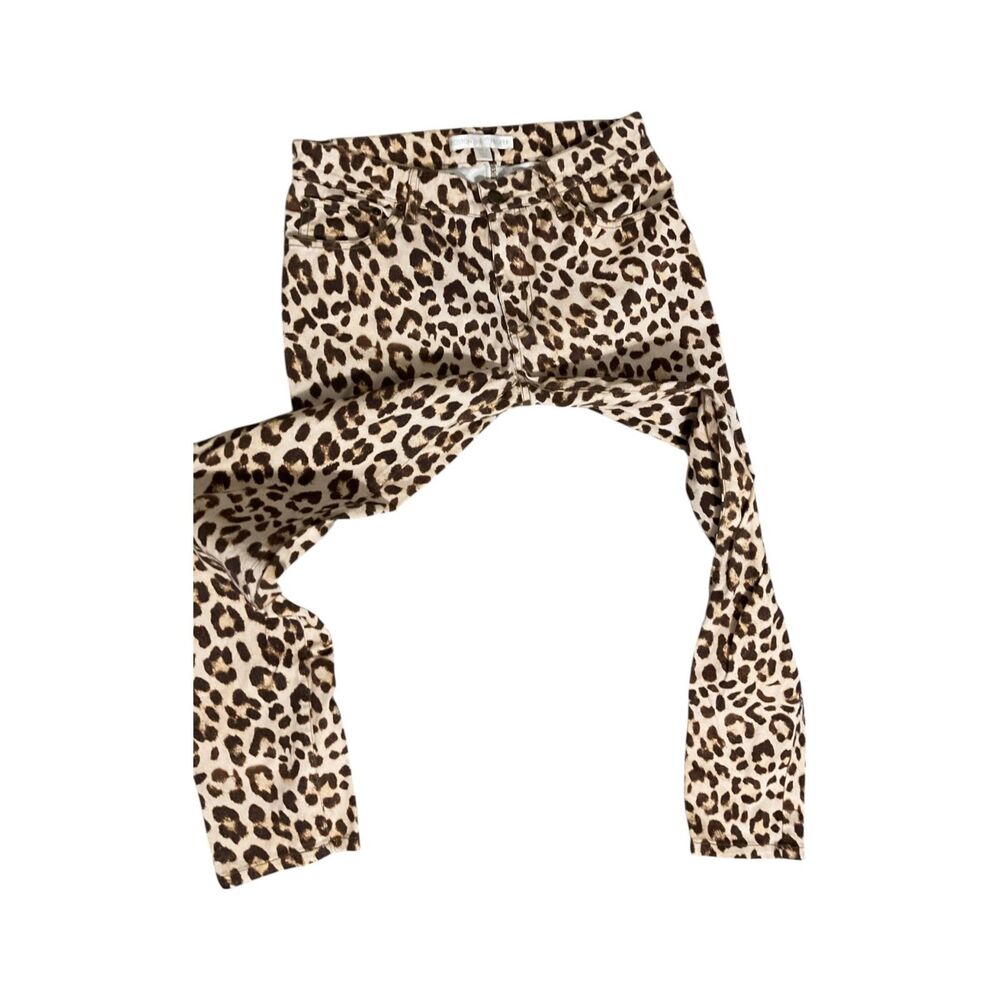 Boston Proper Animal Print Stretch Pants Size 4 - Picture 4 of 10